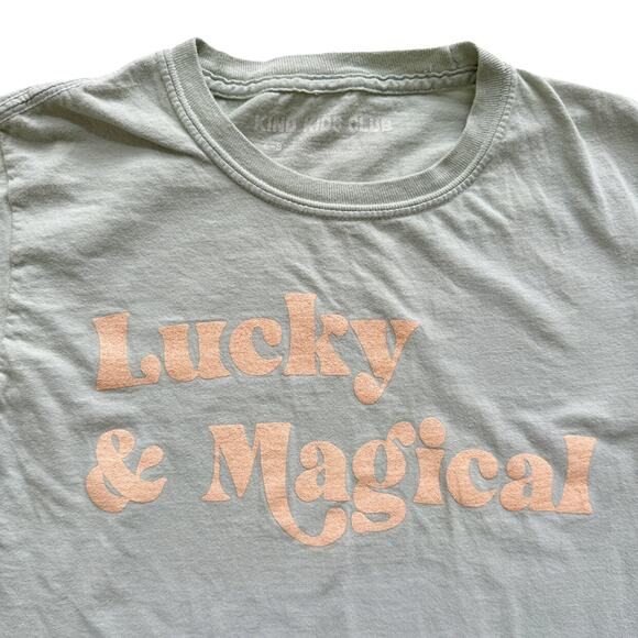 Kind Kids Club Lucky & Magical Tee Size 6 - Picture 2 of 5
